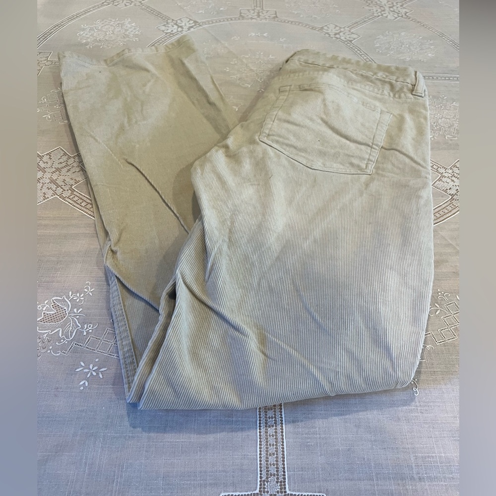JCrew Khaki Corduroy Pants, Size 29R